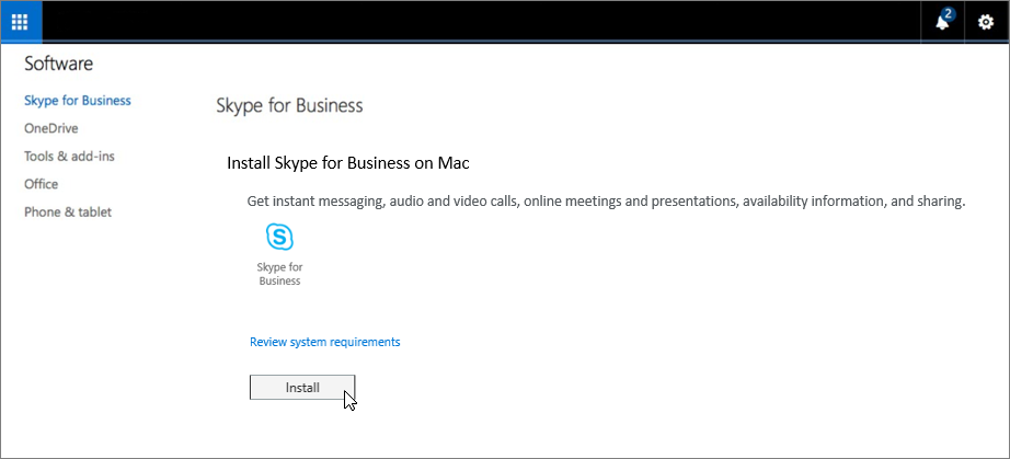 Skype for business install free